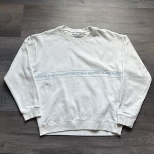 Ariana Grande Positions Wrap Around Sweatshirt Size L White Officiall Merch